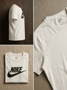 Nike Women Sports Tees & Tanks Versatile Lightweight Easy To Match Home School Gym White DX7906-100 - White - View 4
