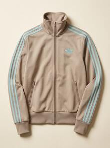 Adidas Women Sports Jackets Versatile Windproof Quick-Dry Casual Weekend Sports Beige JX7864 - Beige - View 2