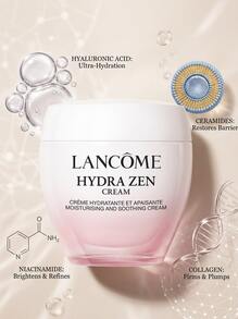 Lancôme Hydra Zen Moisturising And Smoothing Cream 75 Ml – Moisturizer, Anti-Stress, For Sensitive Skin, Rose, Soothing Botanical Extracts, Suitable For Daily Skincare Routine - White - View 2