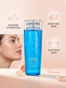 Lancôme Tonique Douceur 400 Ml – Rose Water Infused, Softening And Hydrating For All Skin Types, Alcohol-Free Pore Refining, Smoothing Skin Texture, Morning And Evening Skincare, Daily Face Hydration, Luxury Beauty Essential - White - View 3