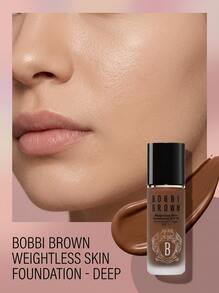 Bobbi Brown Weightless Skin Foundation SPF 15 Neutral Chestnut 30 Ml – Breathable Matte Finish, Long-Wearing Sunscreen Protection, Lightweight Feel For Flawless Coverage, Ideal For Deep Complexions, Professional Daily Makeup Routine - Neutral Chestnut - View 4