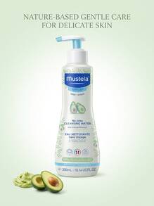 Mustela No Rinse Cleansing Water 10.14oz/300ml – Cleansing Water, No-Rinse, For Babies, Avocado Perseose, Suitable For Diaper Changes - Multicolor - View 6