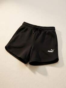 Puma Women Sports Shorts Breathable Soft Stretchy Beach Sports Weekend Black 848339-01 - Black - View 2