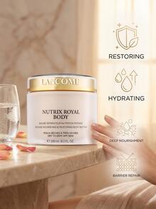 Lancôme Nutrix Royal Body Cream 200 Ml – Intense Nourishing & Restoring Body Butter, Deep Hydration For Dry To Very Dry Skin, Luxury Skin Smoothing Treatment, Daily Post-Shower Moisturizer, Repairing Skin Barrier Support - White - View 3