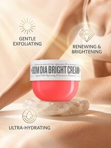 Sol de Janeiro Bom Dia Bright Cream 240 Ml – Body Cream, Brightening, For Dull Skin, Black Amber Plum, Fruit AHAs, Suitable For Daily Skincare Routine - White - View 3