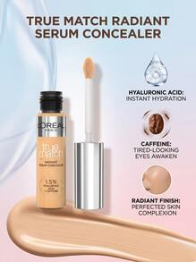 True Match Radiant Serum Concealer 6N 11 Ml – Concealer, Radiant Finish, For Dry Skin, 6N, Hyaluronic Acid, Suitable For Daily Makeup Routine - Multicolor - View 2