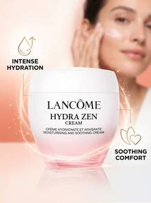 Lancôme Hydra Zen Moisturising And Smoothing Cream 75 Ml – Moisturizer, Anti-Stress, For Sensitive Skin, Rose, Soothing Botanical Extracts, Suitable For Daily Skincare Routine - White - View 3