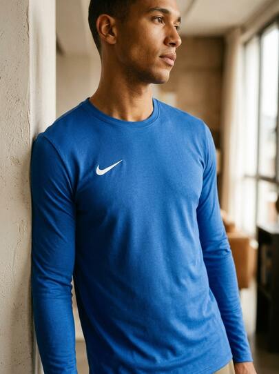 Nike Men's Sports Tees & Tanks Comfortable Versatile Lightweight Gym Home Travel Blue BV6706-463