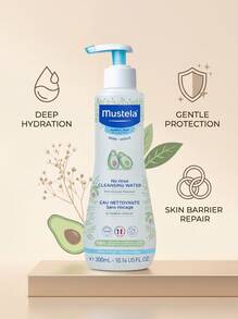 Mustela No Rinse Cleansing Water 10.14oz/300ml – Cleansing Water, No-Rinse, For Babies, Avocado Perseose, Suitable For Diaper Changes - Multicolor - View 3