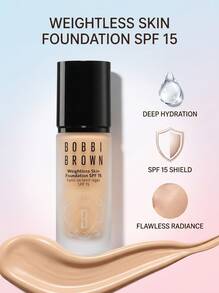 Bobbi Brown Mini Weightless Skin Foundation SPF 15 Warm Natural 13 Ml – Foundation, Weightless, For Travelers, Warm , SPF 15, Suitable For Daily Makeup Routine - Warm Natural - View 2