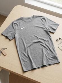 Nike Men's Sports Tees & Tanks Easy To Match Moisture-Wicking Breathable Outing Gym Home Grey CW6952-071 - Grey - View 2