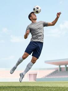 Nike Men's Sports Tees & Tanks Easy To Match Moisture-Wicking Breathable Outing Gym Home Grey CW6952-071 - Grey - View 5