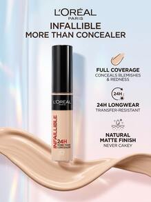 Infallible 24H More Than Concealer 325 Bisque 11 ml – Concealer, Full Coverage, For Women, 325 Bisque, Suitable For Daily Makeup - Multifärgad - Visa 2