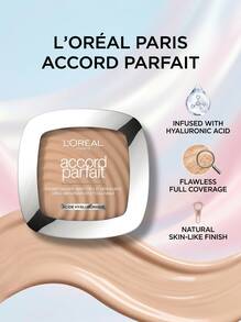 L’Oreal Paris True Match Powder R2/C2 Rosé 9 G – Hyaluronic Acid Infused For Hydration, Skin Perfecting Finish For Cool Undertones, Lightweight Blending, Ideal For Daily Setting And Quick Touch-Ups, Professional Face Makeup For Women - R2/C2 Rosé - View 2