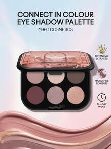 MAC Connect In Colour Eyeshadow Palette: Embedded In Burgundy 6.25 G - Embedded in Burgundy - View 2