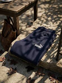 Puma ملابس رجالية ناعمة ومتينة ومريحة للخروج والنادي الرياضي والمنزل 586714-06 - الأزرق - مشاهدة 5