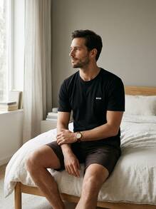Hugo Boss Men Loungewear Tops Soft Premium Breathable Commuting Sports Outdoor Open Miscellaneous 50478019-962 - Open Miscellaneous - View 1