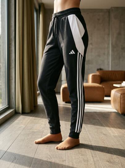 Adidas Women's Comfortable Lightweight Durable Gym Travel Sports Black IJ7657