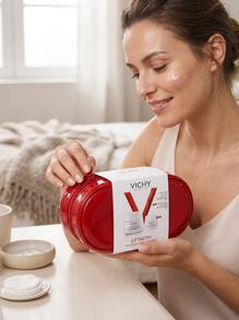 Vichy Liftactiv Anti-Wrinkle Skin Care Gift Set – Skincare Set, Anti-Aging, For Mature Skin, Red, Hyaluronic Acid, Suitable For Daily Facial Routine - White - View 4