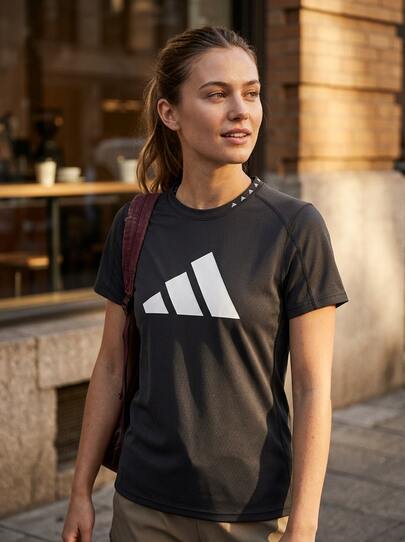 Adidas Train Essentials Women's Short Sleeve camiseta Black