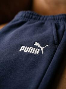 Puma ملابس رجالية ناعمة ومتينة ومريحة للخروج والنادي الرياضي والمنزل 586714-06 - الأزرق - مشاهدة 6
