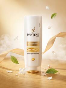 Pantene Moisture Renewal Revitalizing Conditioner 13.5oz/400ml – Conditioner, Deep Hydration, For Dry Hair, Fresh Scent, Pro-V Nutrient Blend, Suitable For Daily Shower Routine - Multicolor - View 4