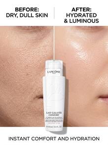 Lancôme Galatee Confort 400 Ml – Comforting Facial Cleansing Milk For Dry Skin, Infused With Honey And Sweet Almond Oil, Gentle Makeup Remover, Hydrating Formula For Daily Face Care, Luxury Skincare For Women - White - View 4