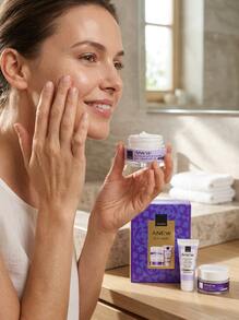 Avon Anew Platinum Skincare Minis Pack – Skincare Set, Lifting, For Mature Skin, Protinol, Suitable For Daily Routine - Multicolor - View 5