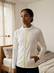 Puma Women Sports Jackets Warm Durable Versatile Outdoor Daily Training White 524971-02 - White - View 6