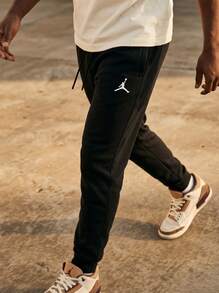 Jordan Men's Sports Pants Stretchy Quick-Dry Breathable Office Weekend Training Black A20141-010 - Black - View 5
