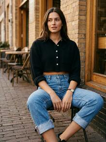 Reebok جاكيتات رياضية معزولة مقاومة للماء سريعة الجفاف للمشي لمسافات طويلة والاستخدام اليومي باللون الأسود IB4448 - الأسود - مشاهدة 2