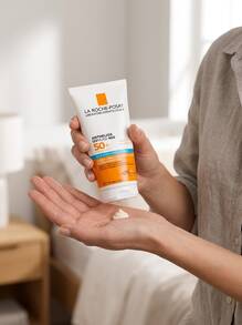 La Roche-Posay أنتيليوس UVMune 400 لوشن مرطب للوجه والجسم SPF50+ 150 مل - شفاف - مشاهدة 4