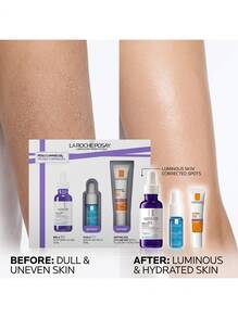 La Roche-Posay طقم هدايا العناية بالبشرة ميلا B3 - أبيض - مشاهدة 4