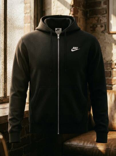 Nike Men's Sports & Outdoor Hoodies Stretchy Comfortable Cozy Daily Outdoor School Black FN3861-010