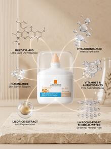 La Roche-Posay Anthelios UVAir Serum Sunscreen SPF50+ Light Natural 50 Ml – Sunscreen Serum, High UVA/UVB Protection, For Sensitive Skin, Light, Antioxidants, Suitable For Morning Skincare Routine - light - View 2