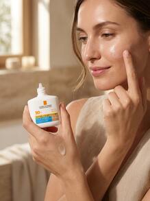 La Roche-Posay سيروم واقي شمس أنثيليوس UVAir SPF50+ متوسط طبيعي 50 مل - Medium - مشاهدة 4