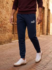 Puma ملابس رجالية ناعمة ومتينة ومريحة للخروج والنادي الرياضي والمنزل 586714-06 - الأزرق - مشاهدة 3