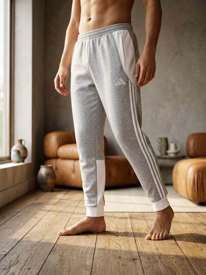 Adidas Men's Outdoor Pants Comfortable Lightweight Durable Weekend Training Daily Grey IS2153