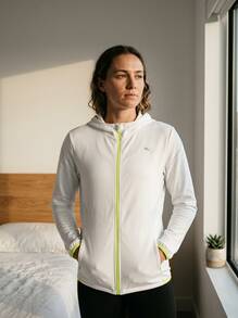 Puma Women Sports Jackets Warm Durable Versatile Outdoor Daily Training White 524971-02 - White - View 3