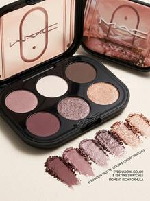 MAC Connect In Colour Eyeshadow Palette: Embedded In Burgundy 6.25 G - Embedded in Burgundy - View 3