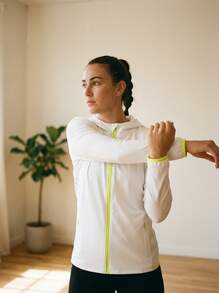 Puma Women Sports Jackets Warm Durable Versatile Outdoor Daily Training White 524971-02 - White - View 2