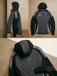 Adidas Women Sports Jackets Warm Durable Versatile Daily Training Commuting Black IM9967 - Black - View 4