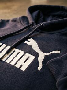 Puma بلوزات رياضية ناعمة متعددة الاستخدامات دافئة للخروج والتدريب والاستخدام اليومي باللون الأزرق 682391-64 - Deep Plum - مشاهدة 3