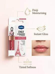 Vaseline Emily In Paris Tinted Lip Oil Rose Amour Duo Set – Lip Oil, Intense Gloss, For Women, Rose, Rose, Suitable For Daily Wear - Rose Love - View 3