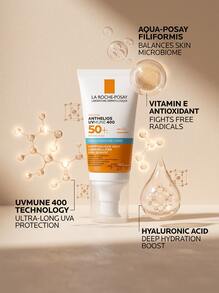 La Roche-Posay Anthelios Hydratisierende Creme UVMune 400 LSF 50+50ml – Sunscreen, Broad Spectrum SPF 50+, For Sensitive Skin, Fragrance-Free, Mexoryl 400, Suitable For Daily Facial Skincare Routine - Clear - View 2