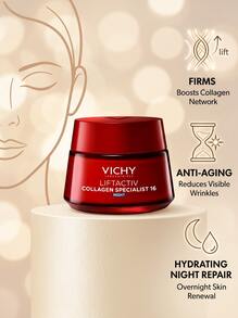 Vichy كريم ليفتاكتيف كولاجين سبيشاليست ليلي 50 مل - Collagen - مشاهدة 3