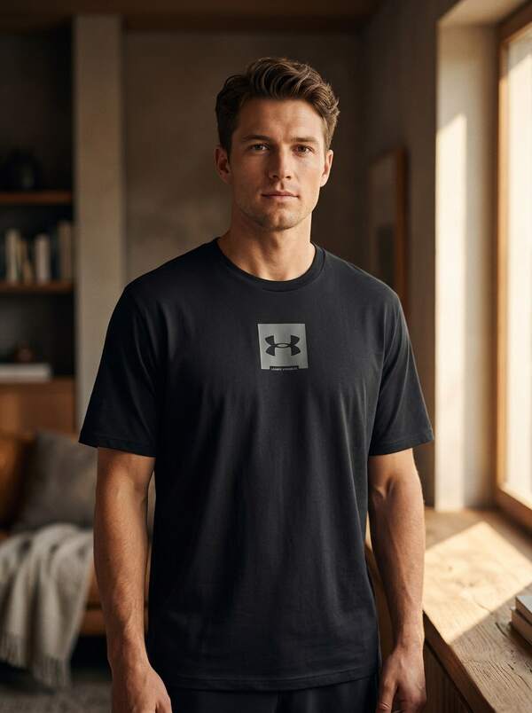 Under Armour UA Men's Sports Tees & Tanks Easy To Match Moisture-Wicking Breathable Daily Weekend Sports Black 1386803-001
