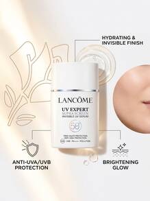 Lancôme UV Expert Supra Screen Invisible Serum Sunscreen SPF50+ 40 Ml – Sunscreen, Broad Spectrum SPF 50+, For All Skin Types, Clear, Suitable For Daily Morning Skincare - White - View 3
