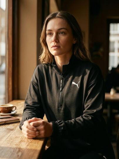 Puma جاكيت نسائي أسود