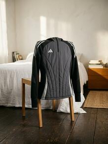 Adidas Women Sports Jackets Warm Durable Versatile Daily Training Commuting Black IM9967 - Black - View 5